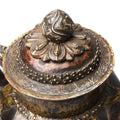 Wood & Brass Tibetan Teapot - 19th Century