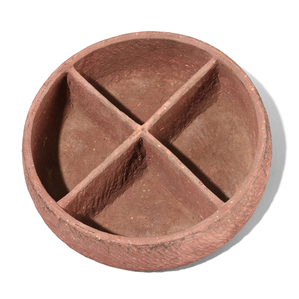 Interior Of Antique Stone 4 Way Storage Bowl For Planter | Indigo Antiques