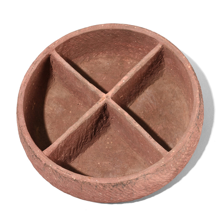 Interior Of Antique Stone 4 Way Storage Bowl For Planter | Indigo Antiques