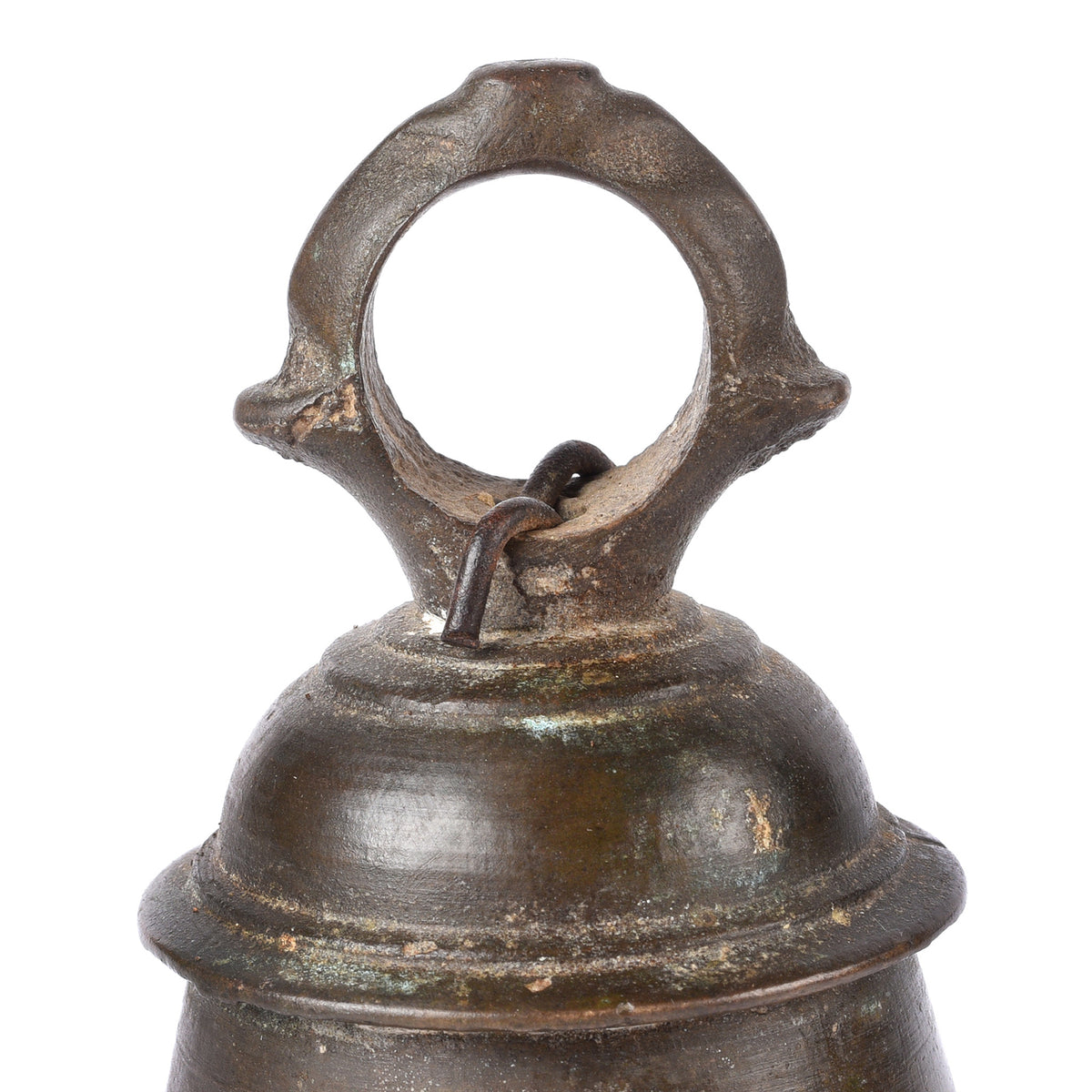 Old Bronze Puja Bell From South India | Indigo Antiques