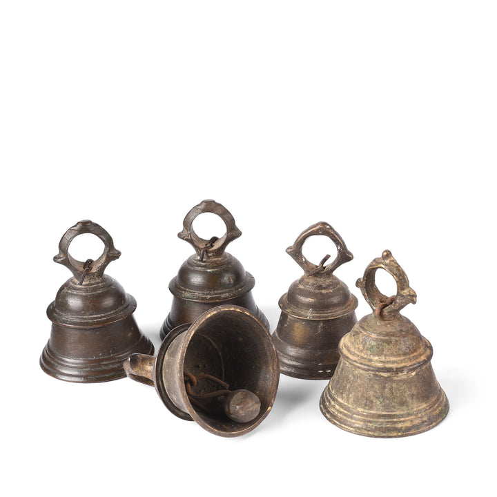 Old Bronze Puja Bell From South India | Indigo Antiques