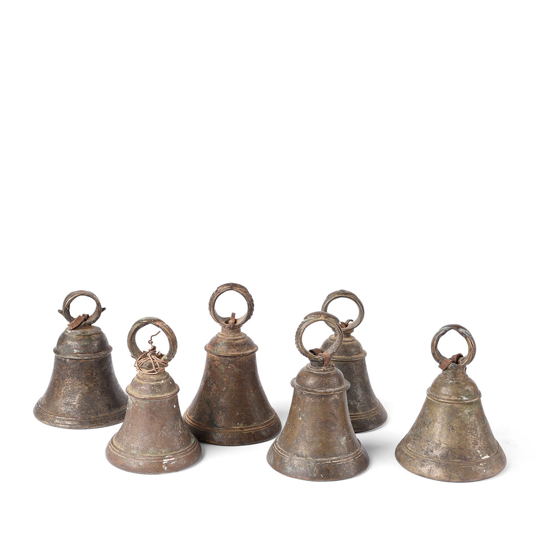 Old Bronze Puja Bell From South India | Indigo Antiques