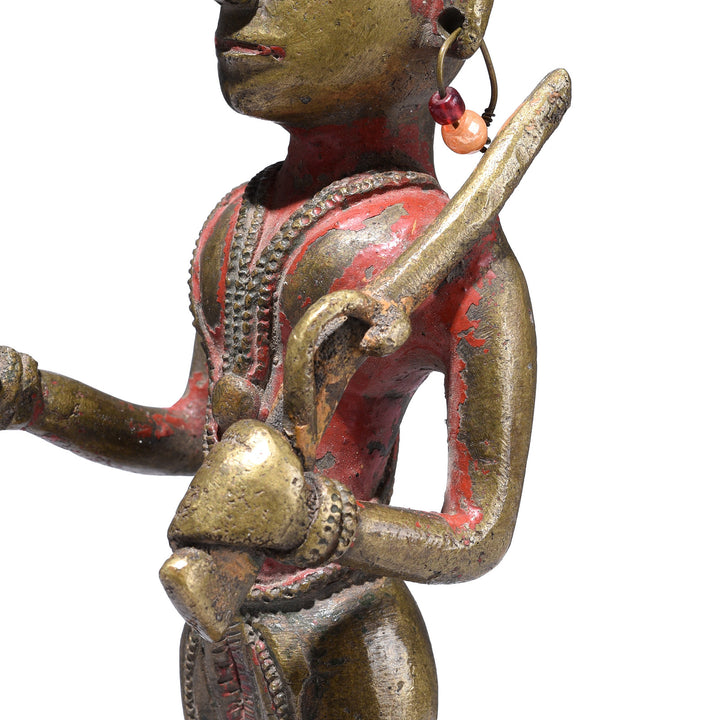 Detail From Option 1 Antique Indian Brass Palanquin Finial