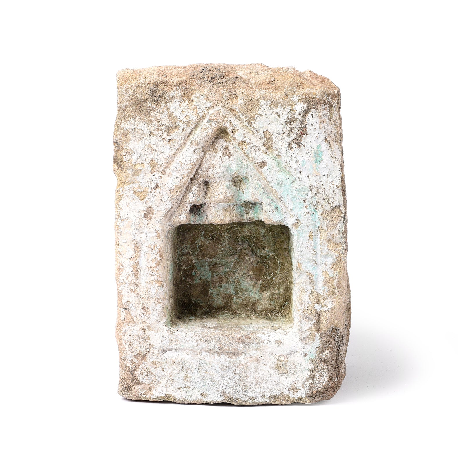 Antique Stone Lamp Niche From Gujarat - 19th Century | Indigo Antiques