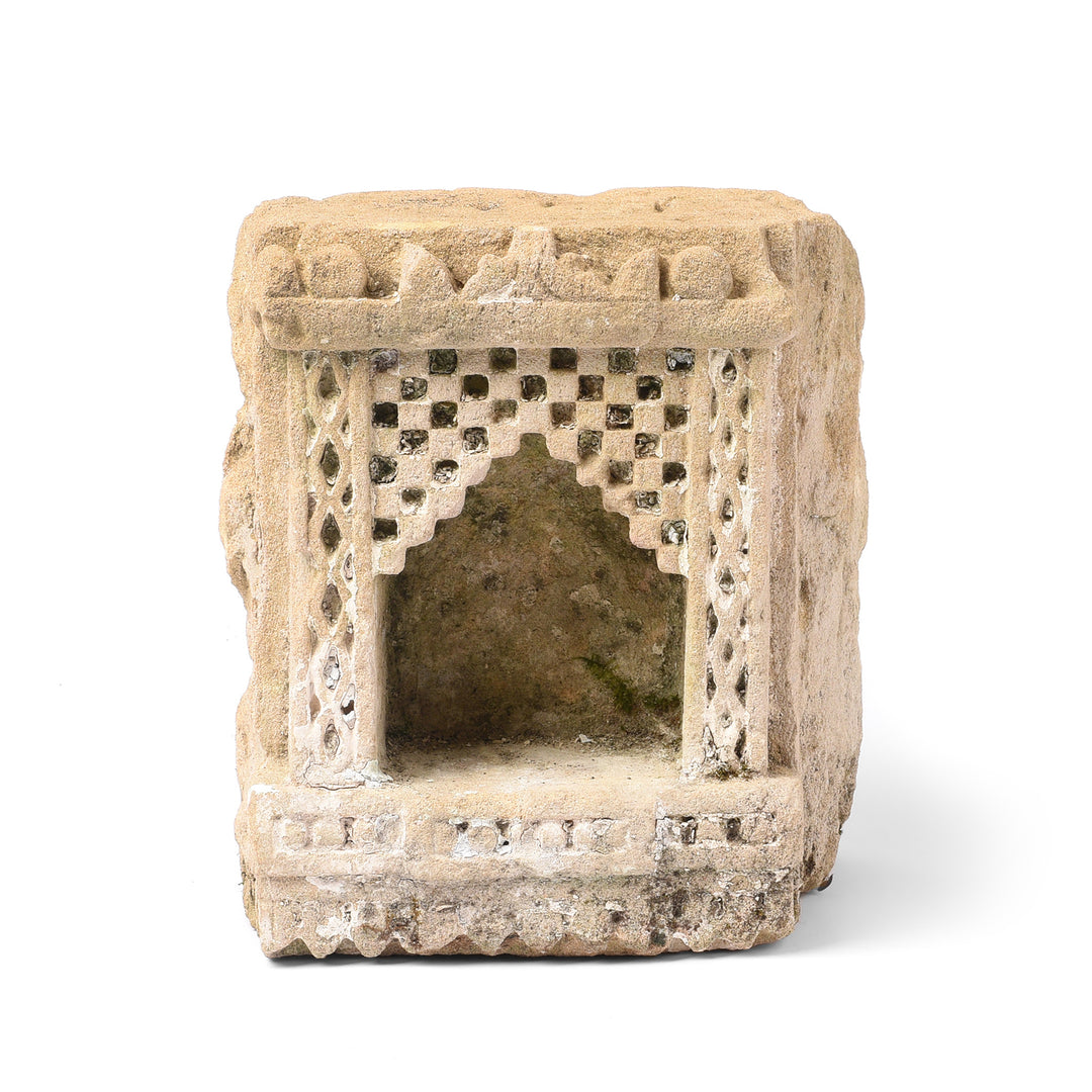 Antique Stone Lamp Niche From Gujarat - 19th Century | Indigo Antiques