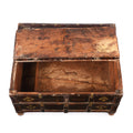 Teak Merchants Box From Rajasthan - 19th Century