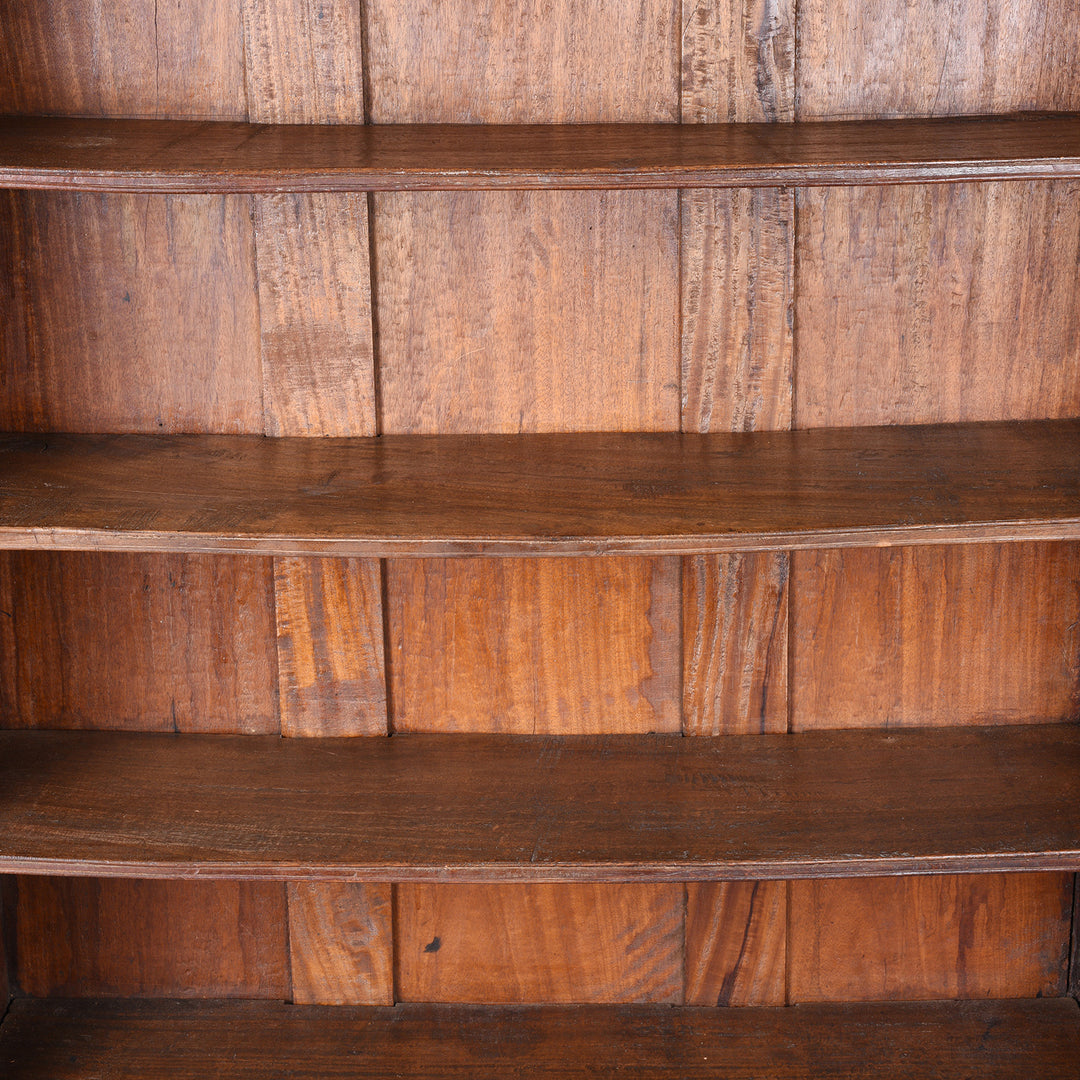 Shelves Inside Teak Glazed Book Cabinet - 19th Century | Indigo Antiques