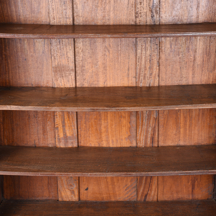 Shelves Inside Teak Glazed Book Cabinet - 19th Century | Indigo Antiques