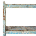 Blue Painted Shelf From Gujarat - Ca 1930