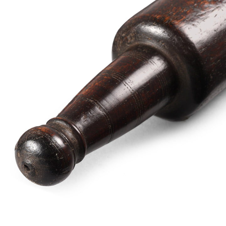 Old Teak Rolling Pin From Rajasthan  | INDIGO ANTIQUES