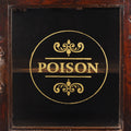 Glazed 'Poison' Wall Cabinet From Gujarat - Ca 1930