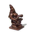 Brass Miniature Votive Statue Of Annapurna - Early 19th Century