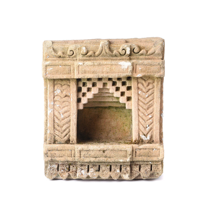 Antique Stone Lamp Niche From Gujarat - 19th Century | Indigo Antiques
