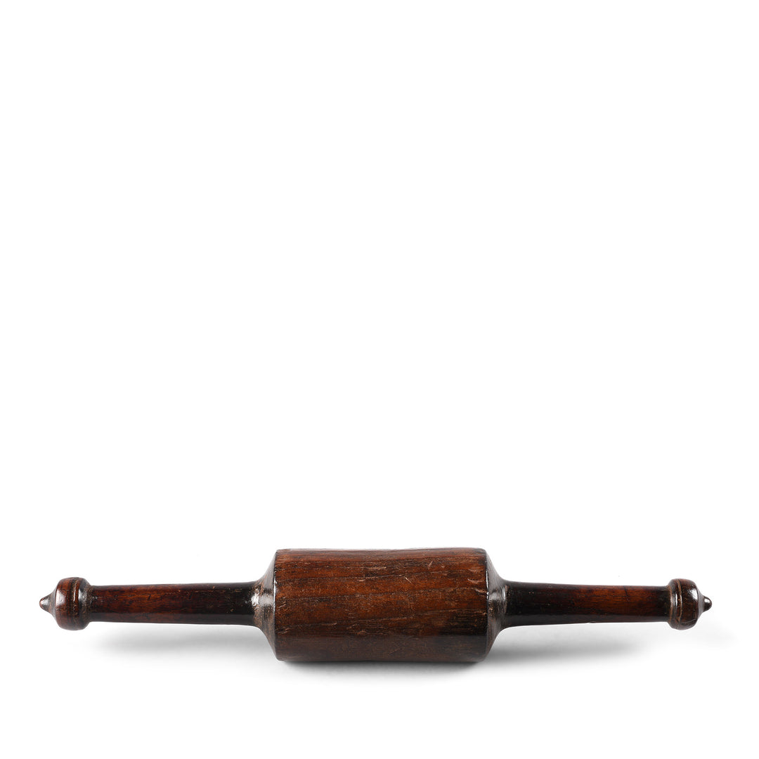 Old Teak Rolling Pin From Rajasthan | Indigo Antiques