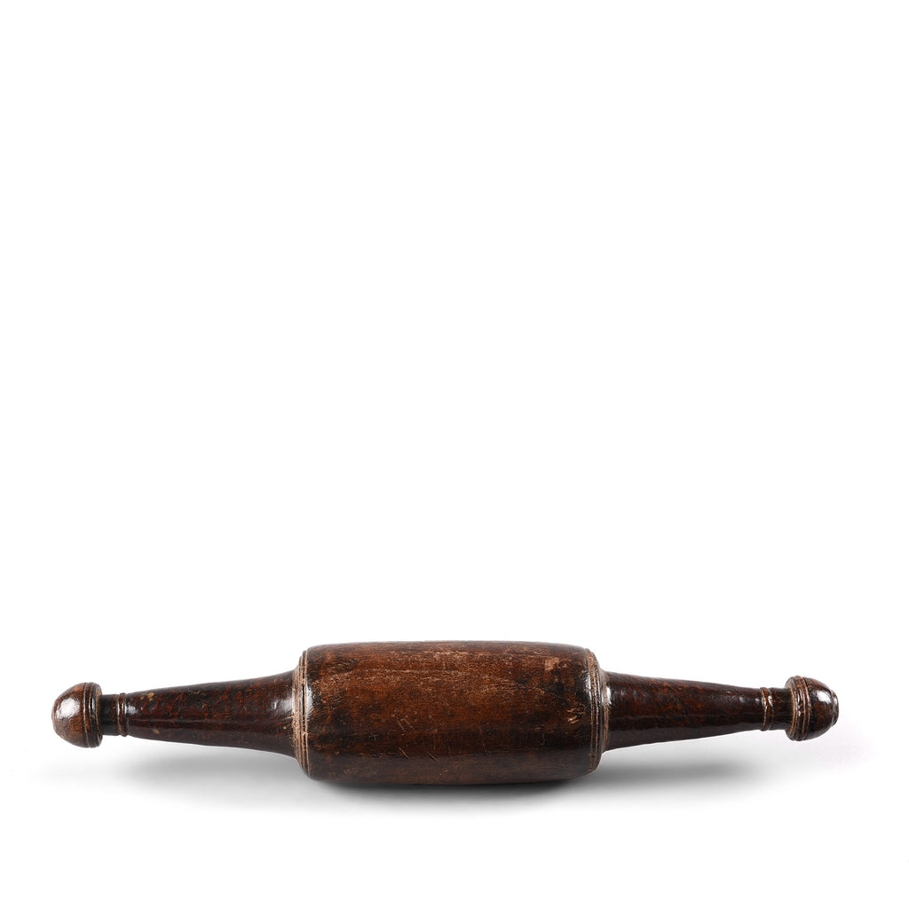 Old Indian Rolling Pin From Rajasthan - Ca 1920