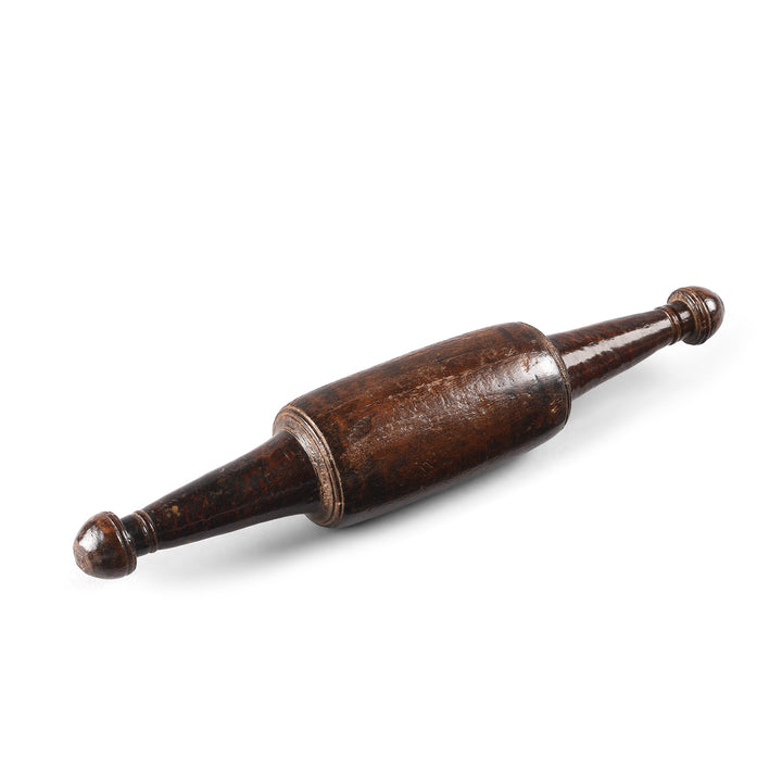 Old Indian Teak Rolling Pin From Rajasthan | Indigo Antiques