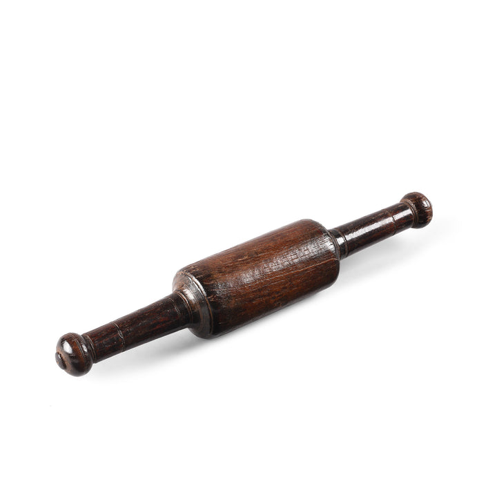 Old Indian Teak Rolling Pin From Rajasthan | Indigo Antiques