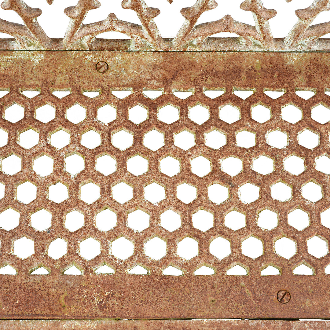 Cast Iron Gothic Style Garden Bench From India | Indigo Antiques