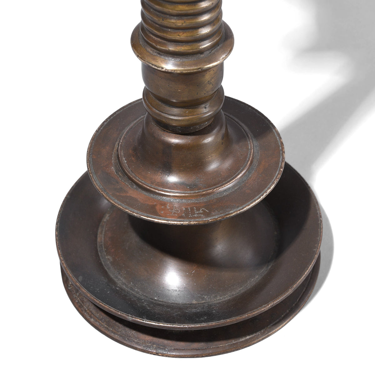 Brass Oil Lamp From South India - 19thC | Indigo Antiques