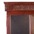 Antique Glazed Teak Almirah Cabinet With Sunburst Panels | Indigo Antiques