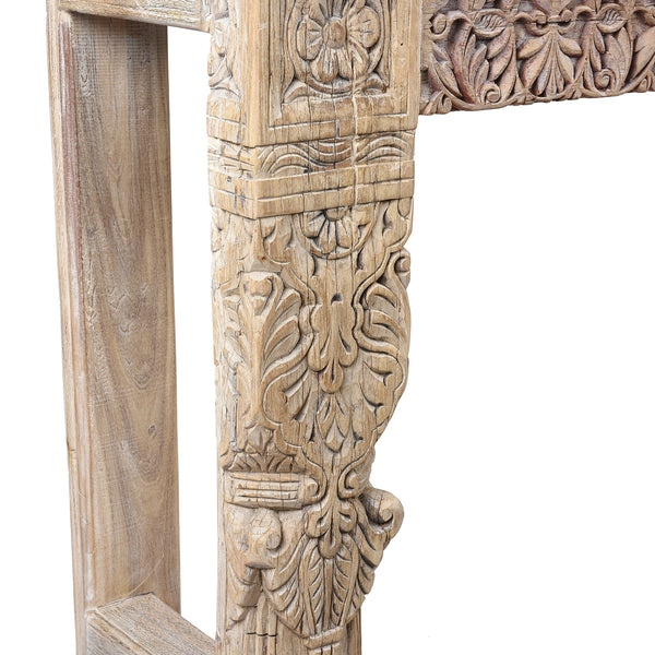 Painted Console Table Made From Reclaimed Teak