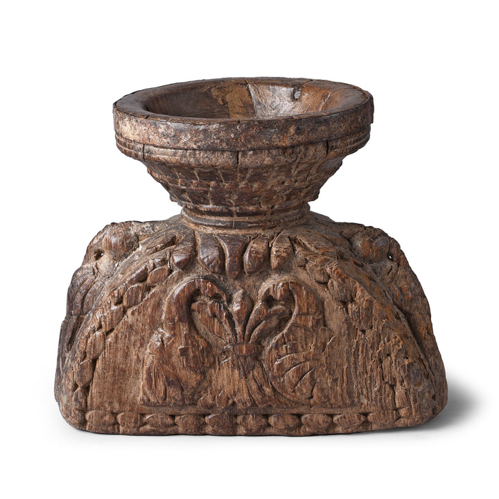 Antique Indian Carved Seed Drill From Maharashtra | Indigo Antiques