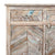 2 Door Parquet Side Cabinet Made From Reclaimed Teak | Indigo Antiques