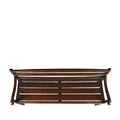 Regency Style Indian Slatted Bench - Ca 1900