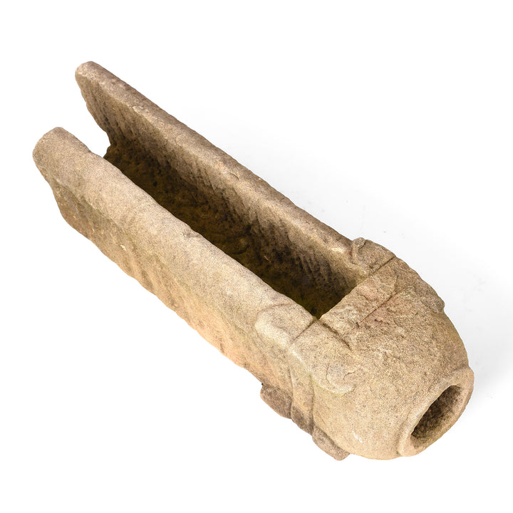 Carved Stone Water Spout From Kutch | Indigo Antiques