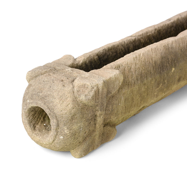 Spout Detail From Carved Stone Water Spout From Kutch | Indigo Antiques
