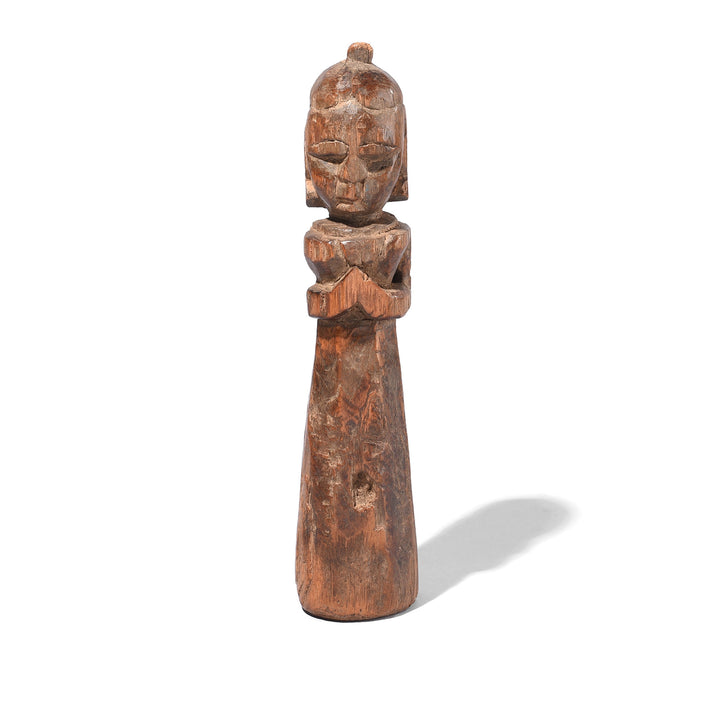 Carved Gangaur Figure From Banswara Tribal Region - 19th Century | Indigo Antiques