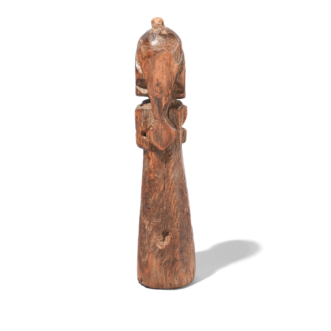 Back Of Carved Gangaur Figure From Banswara Tribal Region - 19th Century | Indigo Antiques