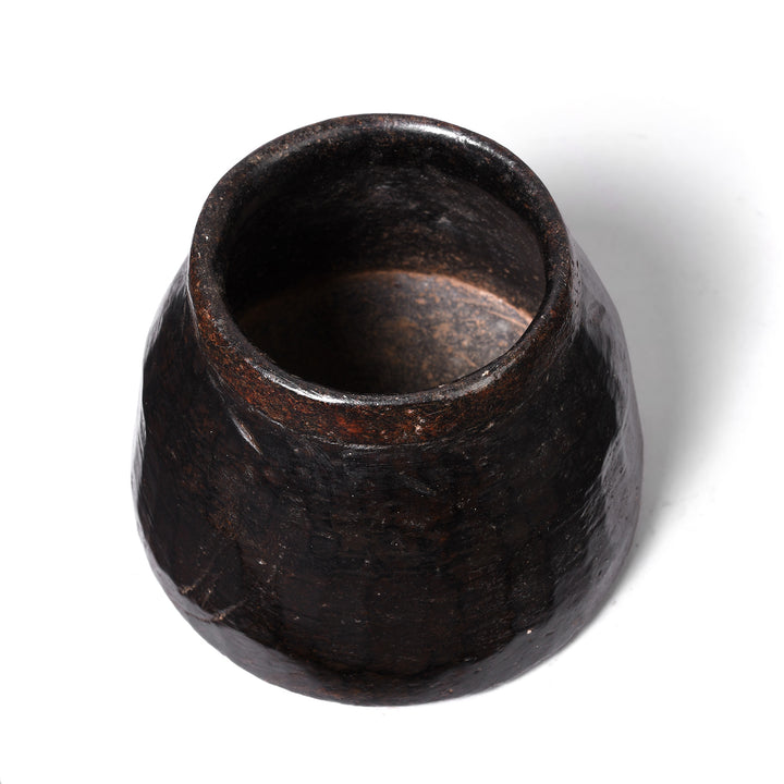 Vintage Indian Stone Plant Pot | Indigo Antiques