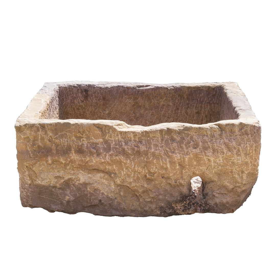 Antique Indian Carved Stone Water Trough | Indigo Antiques