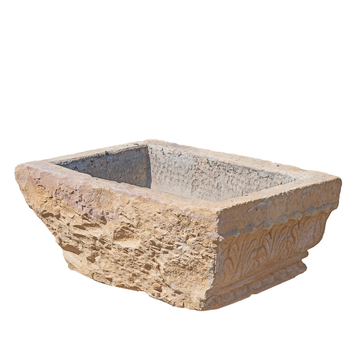 Antique Carved Stone Water Trough | Indigo Antiques