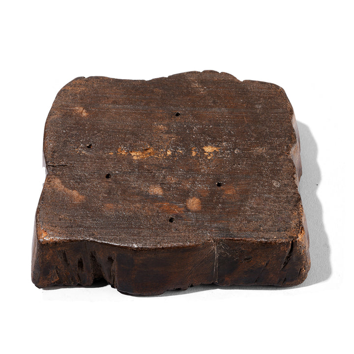 Old Floral Textile Printing Block  From Jaipur | INDIGO ANTIQUES