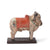 Vintage Carved Teak Nandi Bull Toy From Andhra Pradesh | INDIGO ANTIQUES