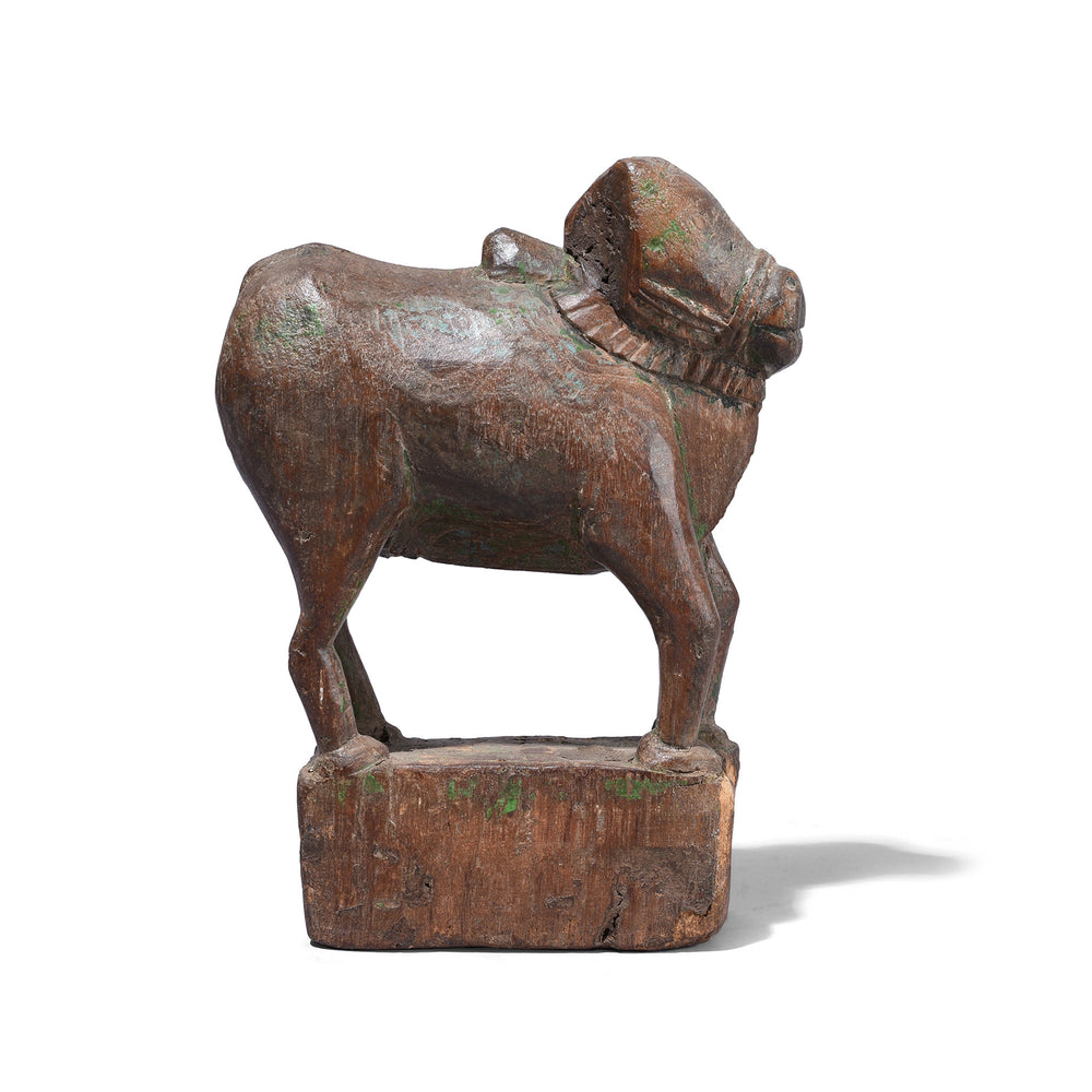 Antique Indian Carved Nandi Bull | Indigo Antiques