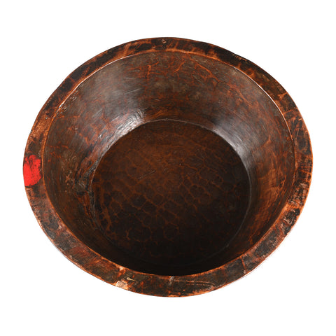 Indian Parath Bowl From Rajasthan - Ca 1920