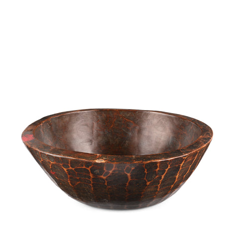 Indian Parath Bowl From Rajasthan - Ca 1920