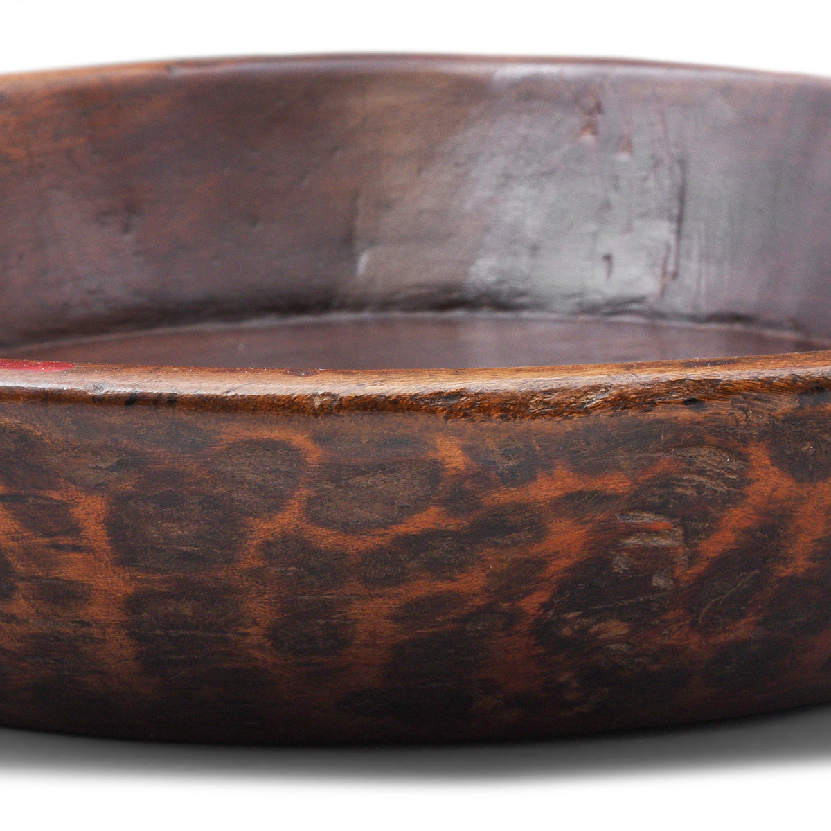 Detail From Antique Carved Indian Parath Bowl From Rajasthan | Indigo Antiques