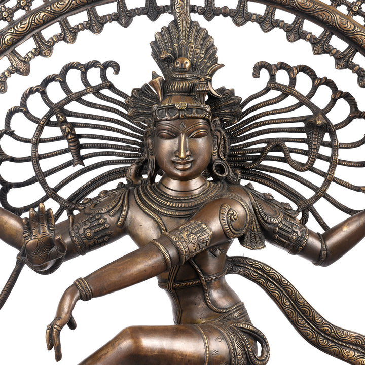 Detail From Chola Style Shiva Nataraja From South India | Indigo Antiques