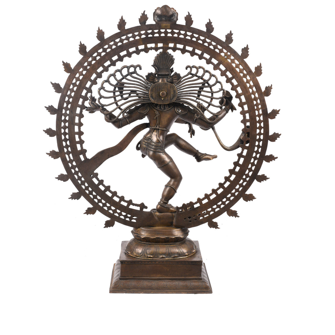 Back Of Chola Style Shiva Nataraja From South India | Indigo Antiques