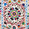 Embroidered Suzani Throw (210 x 148 cm)
