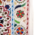 Embroidered Suzani Throw (210 x 148 cm)