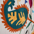 Embroidered Suzani Throw (228 x 152 cm)