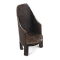 Carved Tribal Chair From Nagaland -  Ca 1930