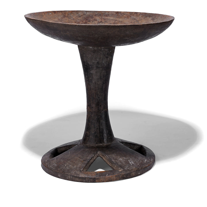 Carved Tribal Food Bowl From Nagaland -  Ca 1920