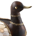 Vintage Indian Mother Of Pearl Inlay Duck