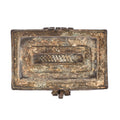 Bronze Money Box From Dhokra Tribal Region - 19th Century